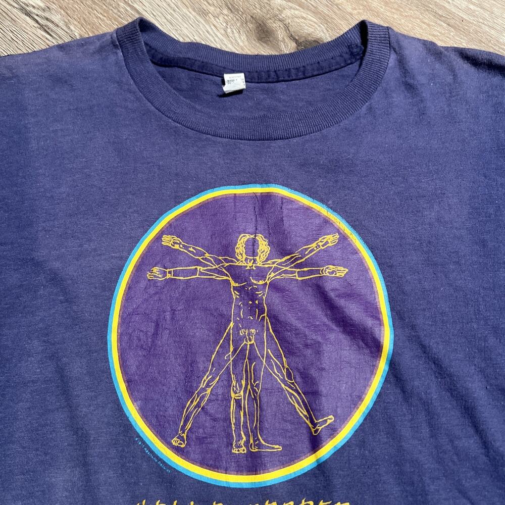 Rare Vintage 1975 Todd Rundgren "Initiation" T-shirt Bearsville Records Cotton M